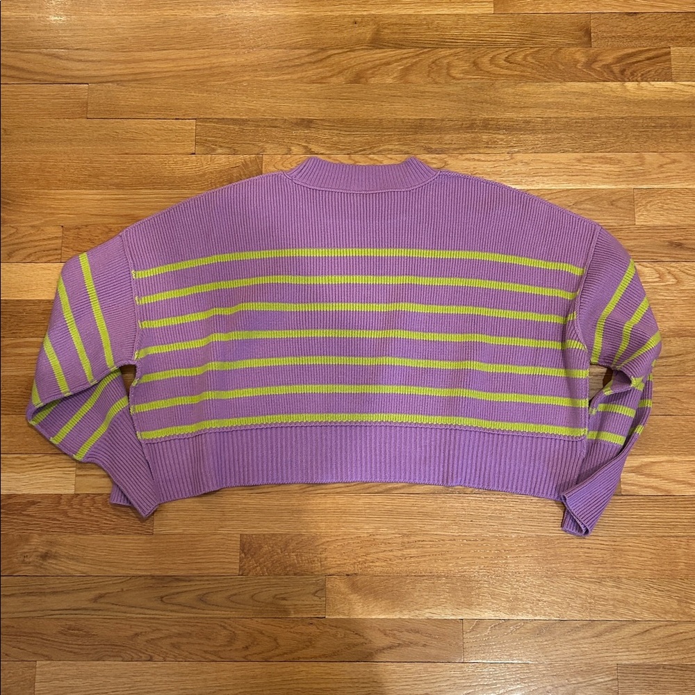 Free People Easy Street Crop Pullover - Picture 7 of 7